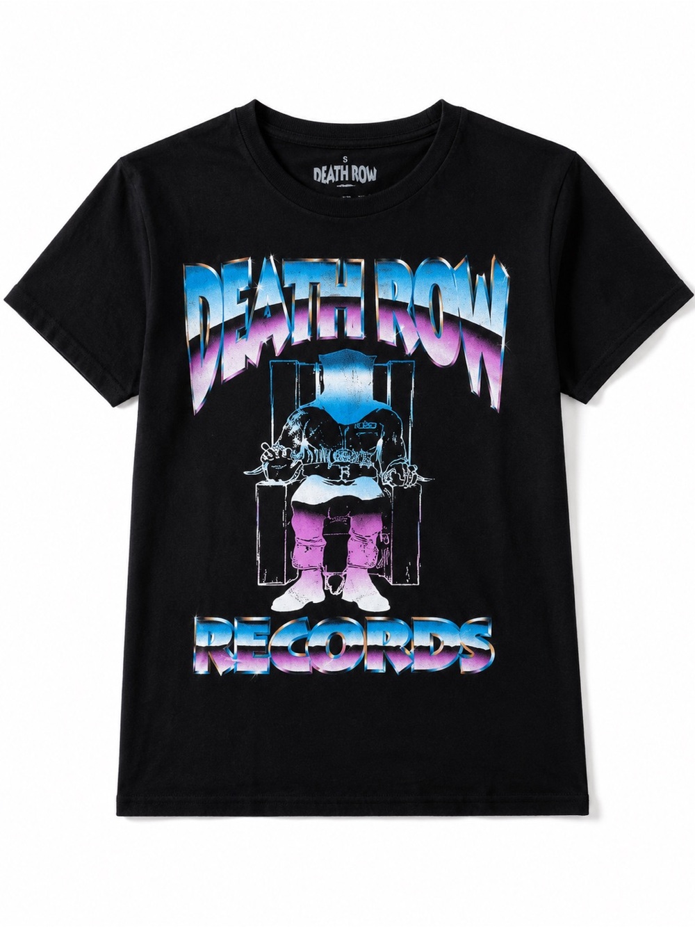 Death Row Records Graphic T-Shirt | Licensed Hip Hop Rap Tee  | Small